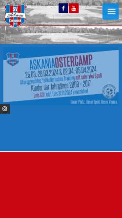 Vorschau der mobilen Webseite www.fckarlshorst.de, FC Karlshorst e.V.