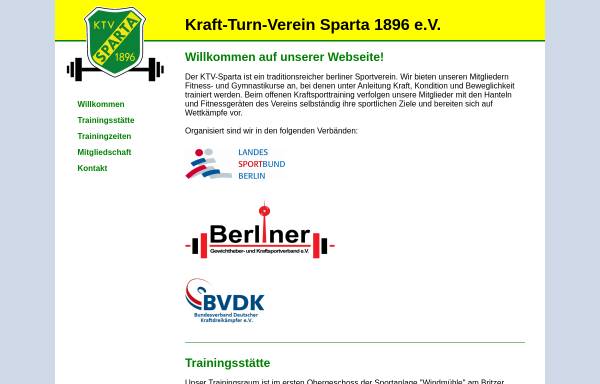 Vorschau von ktv-sparta.de, KTV Sparta 1896 e.V.