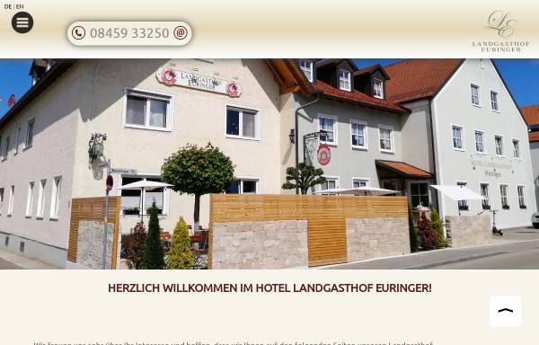Vorschau von www.hotel-euringer.de, Hotel Gasthof Euringer in Manching