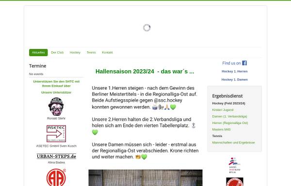 Vorschau von www.shtc.de, Spandauer Hockey und Tennisclub - HTC 1910