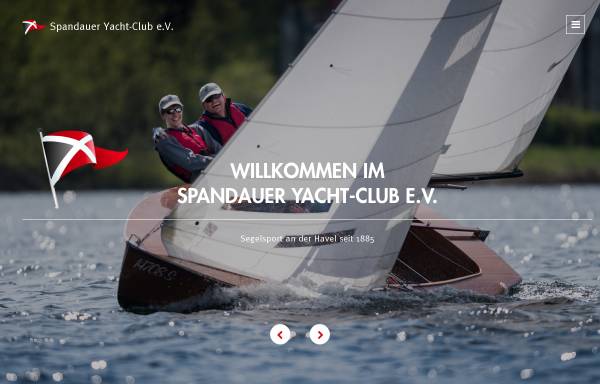 Vorschau von www.spyc.de, Spandauer Yacht-Club Berlin e.V.