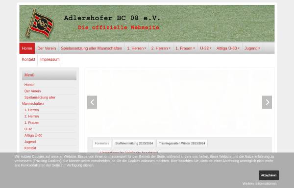 Vorschau von www.abc08.de, ABC08 e.V. Berlin - Herrenmannschaft