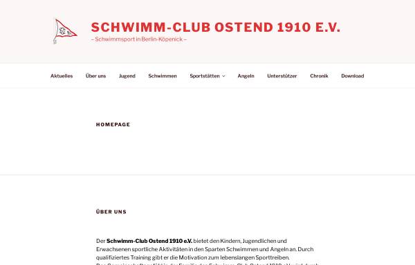 Vorschau von www.sco1910.de, Schwimmclub Ostend 1910 e.V.