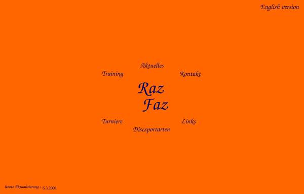 RazFaz - Ultimate Frisbee
