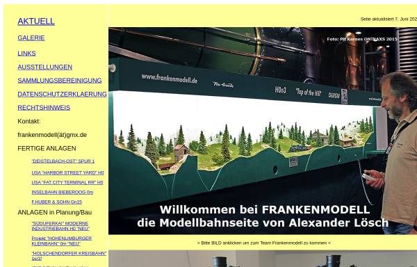Vorschau von www.frankenmodell.de, Frankenmodell.de, Alexander Lösch