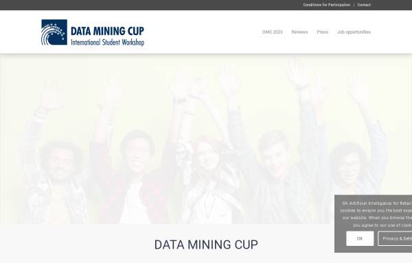 Vorschau von www.data-mining-cup.de, Data Mining Cup