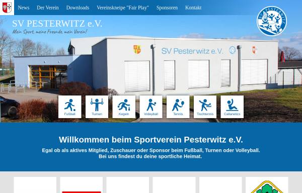 Vorschau von www.sv-pesterwitz.de, SV-Pesterwitz