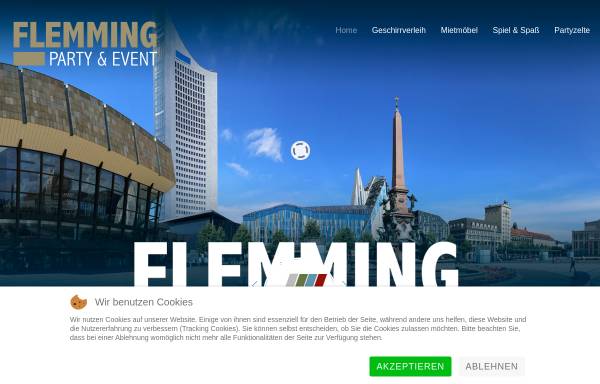Vorschau von flemming-event.de, Happy Event Promotion