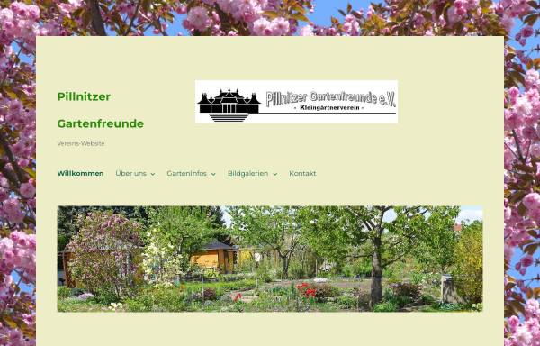 Vorschau von www.pillnitzer-gartenfreunde.de, Pillnitzer Gartenfreunde e.V.
