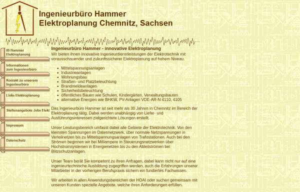 Vorschau von www.ib-fh.de, Ingenieurbüro Forberg und Hammer