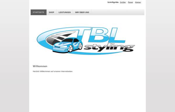 Vorschau von www.tbl-styling.de, TBL Styling Claußnitz
