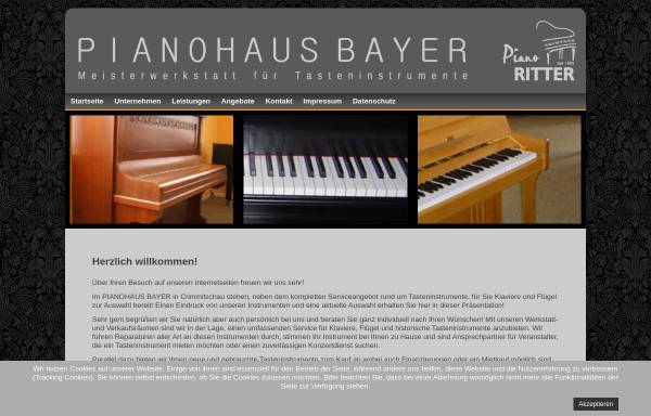 Vorschau von www.piano-bayer.de, Pianohaus Bayer