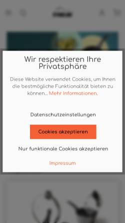 Vorschau der mobilen Webseite www.stoneline.de, OK Steinführer