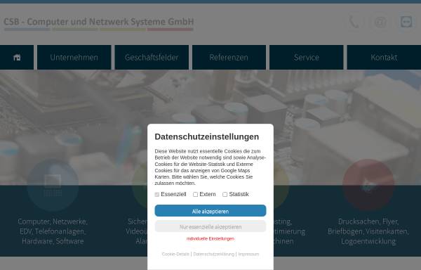 Vorschau von www.compnetservice.de, CompNet Service Boitz