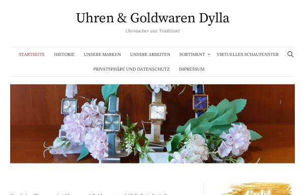 Vorschau von www.dylla-uhren.de, Dylla