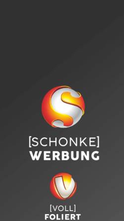 Vorschau der mobilen Webseite www.schonke-werbung.de, Schonke Werbung
