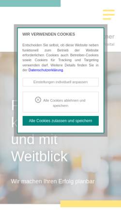 Vorschau der mobilen Webseite www.etl.de, Steuerberatungsgesellschaft Freund & Partner GmbH