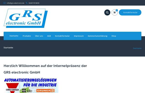Vorschau von www.grs-electronic.de, GRS electronic GmbH