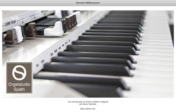 Vorschau von www.orgelstudio.de, Orgelstudio Armin Schmidt