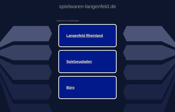 Vorschau von www.spielwaren-langenfeld.de, Spielwaren Langenfeld