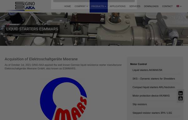 Vorschau von www.esmmars.de, Elektroschaltgeräte Meerane GmbH