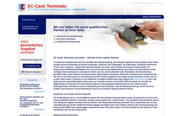 Vorschau von www.terminal-ec-cash.de, Terminal EC-Cash