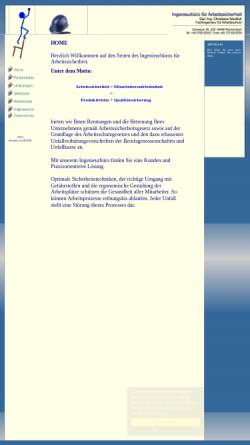 Vorschau der mobilen Webseite www.ing-buero.net, Ingenieurbüro für Arbeitssicherheit - Christiane Weidlich