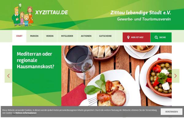 Vorschau von www.xyzittau.de, Werbegemeinschaft Zittau