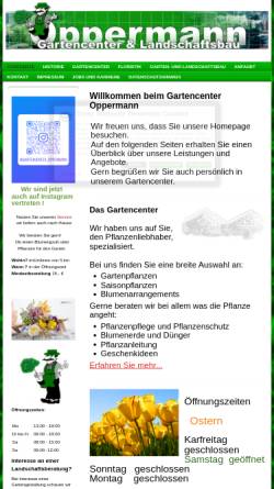 Vorschau der mobilen Webseite www.gartencenter-oppermann.de, Gartencenter Oppermann