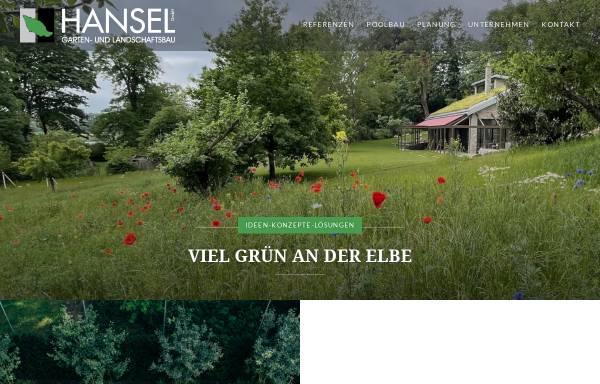Vorschau von www.hansel.de, Hansel Garten- und Landschaftsbau GmbH