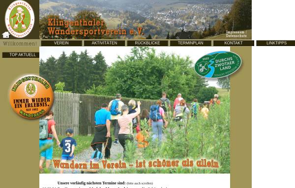 Vorschau von www.klingenthaler-wandersportverein.de, Die Klingenthaler