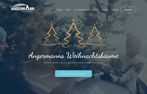 Vorschau von angermann-baum.ch, Angermanns Weihnachtsbäume