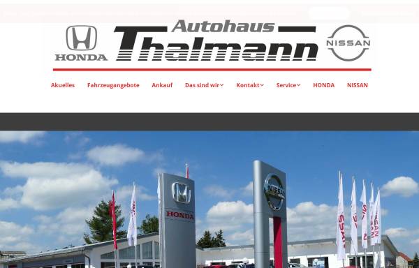 Vorschau von www.auto-thalmann.de, Honda Autohaus Thalmann