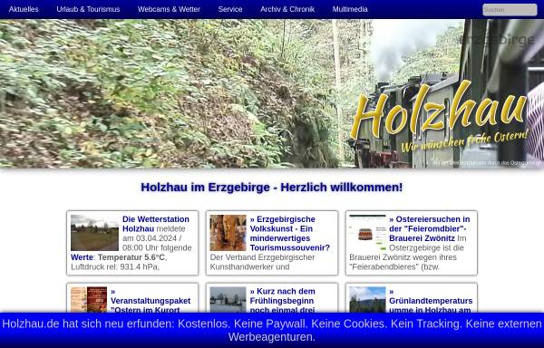 Vorschau von www.holzhau.de, Holzhau