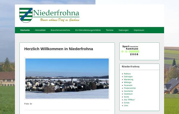 Gemeinde Niederfrohna