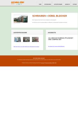 Vorschau der mobilen Webseite www.schrauben-duebel.de, B-L Schrauben und Dübel GmbH