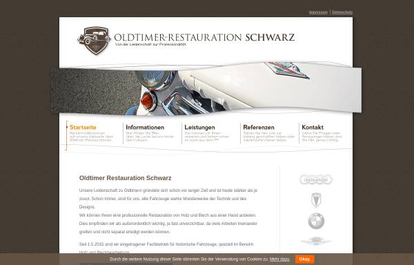 Vorschau von www.oldtimer-restaurationsarbeiten.de, Oldtimer-Restaurationsarbeiten