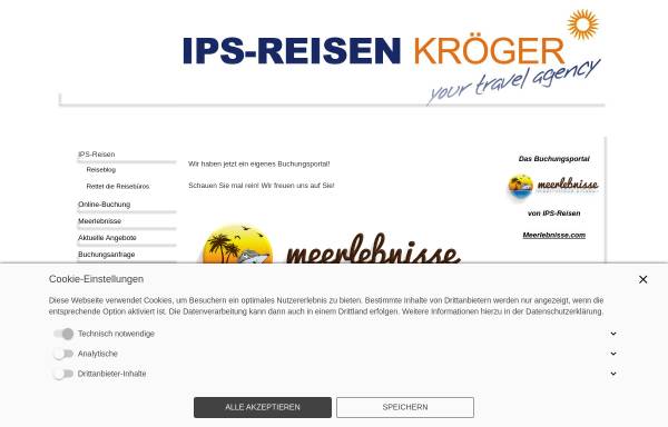 Vorschau von www.ips-reisen.de, IPS-Reisen