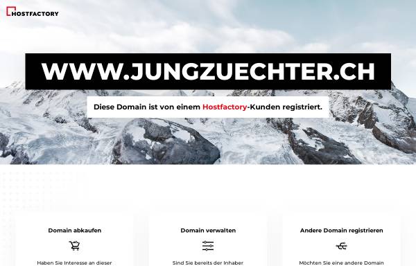 Vorschau von www.jungzuechter.ch, Schweizerische Jungzüchtervereinigung