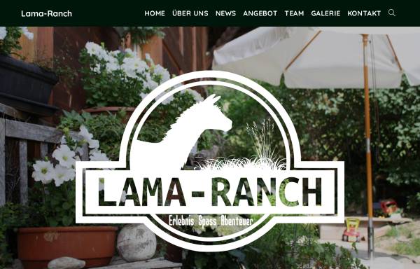 Vorschau von lama-ranch.ch, Lama-Ranch, Daniel & Christina Sägesser