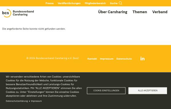 Vorschau von carsharing.de, Carsharing-Union Markt Schwaben e.V.