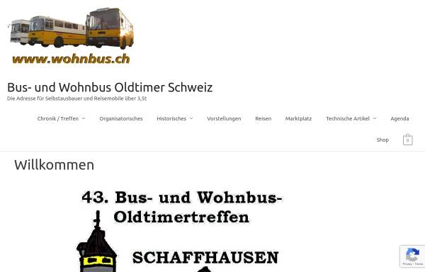 Vorschau von www.wohnbus.ch, Wohnbus-Szene Schweiz