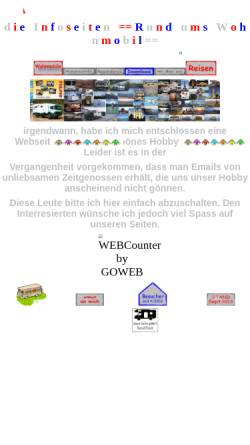 Vorschau der mobilen Webseite www.frebeka.de, Wohnmobil-Eigenbau