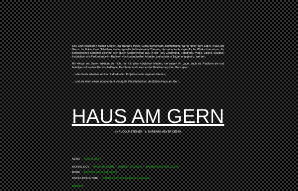 Vorschau von www.hausamgern.ch, Haus Am Gern ist ein Unternehmen nach allen Regeln der Kunst