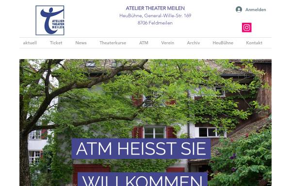 Vorschau von www.ateliertheater-meilen.ch, Atelier-Theater Meilen