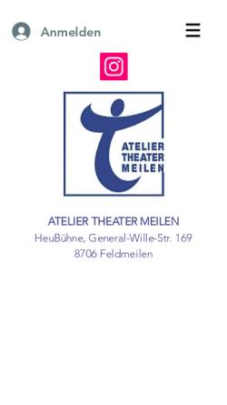 Vorschau der mobilen Webseite www.ateliertheater-meilen.ch, Atelier-Theater Meilen
