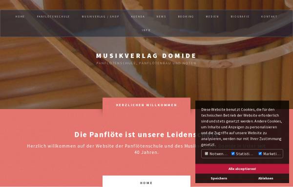 Panfötenschule und Musikverlag Domide
