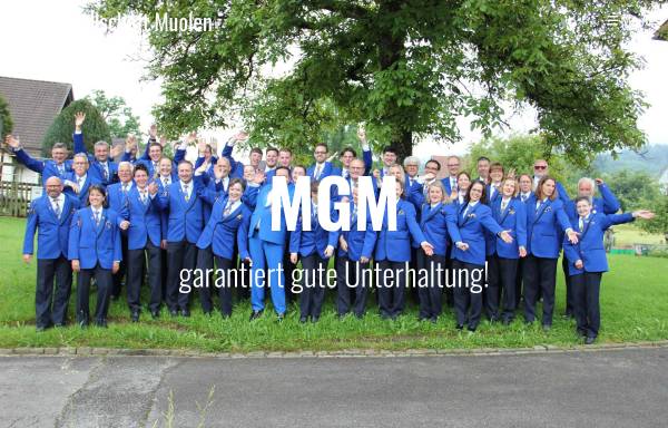 Vorschau von www.mg-muolen.ch, Musikgesellschaft Muolen