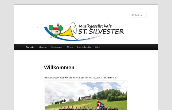 Vorschau von www.mg-stsilvester.ch, Musikgesellschaft St. Silvester