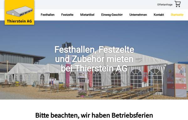 Vorschau von www.festwirtschaften.ch, Thierstein AG
